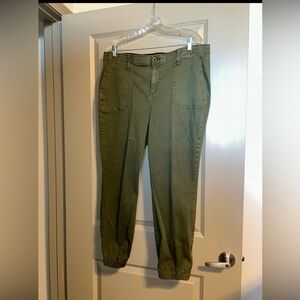 Olive Green Utility Pants